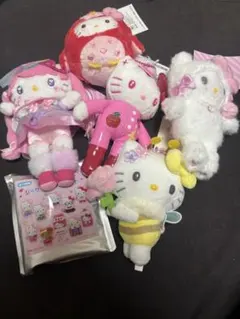 サンリオ　 ハローキティぬいぐるみ6体セット 原宿　池袋　限定