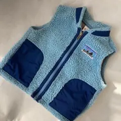 パタゴニア　Patagonia ボア　ベスト　レトロ　12M キッズ　ベビー