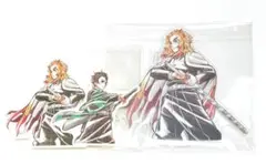 鬼滅の刃　WEBSHOPくじ　杏寿郎と炭治郎　D賞　アクスタ ステッカー　煉獄