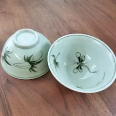 【新品】お茶碗 バッチャン焼き ベトナム 食器 アジアン雑貨のサムネイル