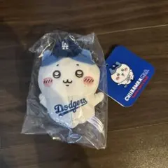 新品未開封 ちいかわ×MLB マスコット ハチワレ ドジャース