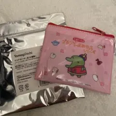 たまごっち　サンキューマート　くちぱっち クリアポーチ プチプチおみせっち