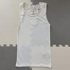 レース花刺繍 レディース　タンクトップ インナーのサムネイル