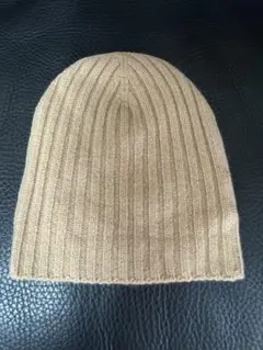 BALLANTYNE 100%カシミヤ ニット帽 ベージュ