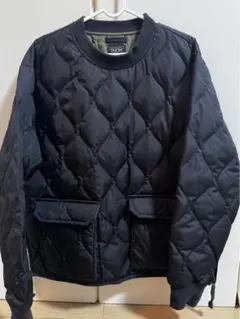 【TAION】ミリタリーダウンジャケット黒