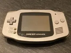 【動作確認済】任天堂 ゲームボーイアドバンス シルバー 本体