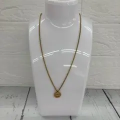 6978.Christian Dior CDロゴ サークル ネックレス ゴールドのサムネイル