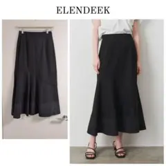 ほぼ未使用 完売 ELENDEEK ジャージーマーメイドスカート
