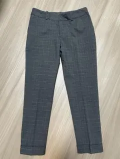 【新品同様】PSFA♡パンツスーツ/グレー×ピンクチェック