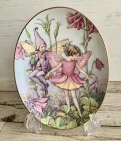 フクシアの花の妖精 フラワーフェアリーズ プレート ロイヤル