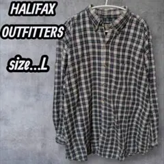 HALIFAX OUTFITTERS チェック柄 長袖シャツ Lのサムネイル