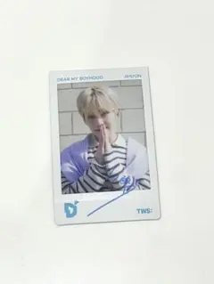 TWS DICON popup ジフン チェキ