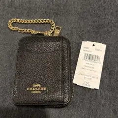 COACH コーチ ジップカードケース コインケース 定期入れ