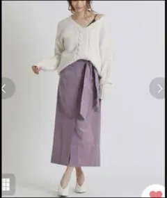 ルージュヴィフ・未使用タグ付きロングスカート