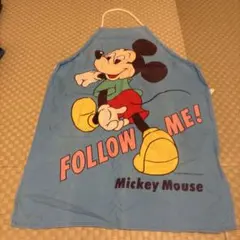 ミッキーマウス ディズニー　子供用エプロン