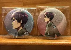 よ*読様 進撃の巨人 エレン グリッター 缶バッジ 冬の歩みver. まとめ売り