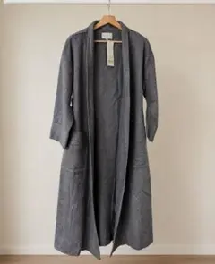 CELINE　セリーヌ　 カシミア　ガウンコート グレーのサムネイル