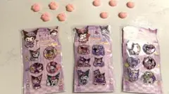 水シール3枚　　おしりシール5個 肉球シール5個