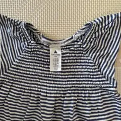 babyGap ストライプ ロンパース12-18ヶ月