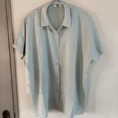 UNIQLO 半袖シャツ ライトグリーン Mサイズ