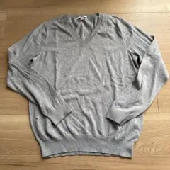 [1回着用] UNIQLO Ｖネックコットンセーター