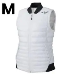 MIZUNO テックフィル ブレスサーモベスト レディース ダウンベスト M 白