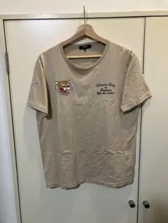 BEAMS HEART ベトジャン刺繍 Tシャツ ベージュ XLのサムネイル