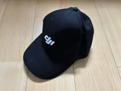 DJI キャップ 非売品 未使用 ブラック 公式ノベルティ 刺繍ロゴ