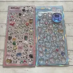 ストーンつき　ジュエルプチドロップシール　もちもちぱんだ　ベリーベリー