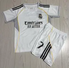 130cm 　新作　レアル・マドリード　ロナウド　子供サッカーユニフォーム