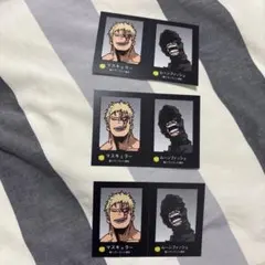 僕のヒーローアカデミア wariふぉとマスキュラー、ムーンフィッシュ 3枚セット