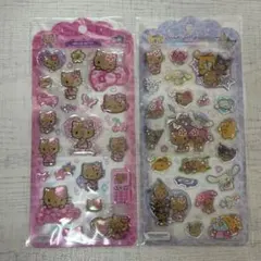 サンリオ　ドロップジェリーシール　日焼けキティ　サンリオキャラクターズ　2枚