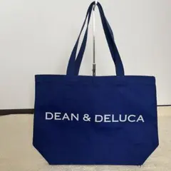 【美品】DEAN & DELUCA チャリティートート2025 ラピスブルー L