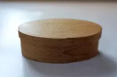木製 シェーカーボックス オーバル型 小物入れ 小林克久