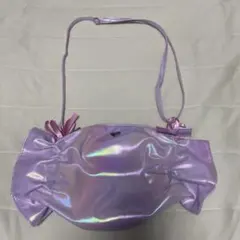 しなこちゃん　オーロラカラー フリル ショルダーバッグ