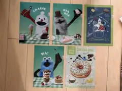 パペットスンスン　クリアファイル　5枚セット