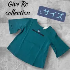 新品！Give Re Collection ハーフスリーブTシャツ　フレブル　Lのサムネイル
