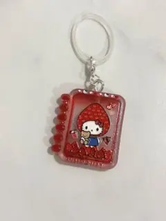 赤いアクリルチャーム　アンブレラマーカー