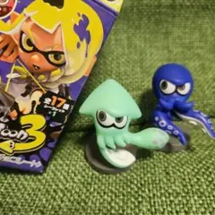 スプラトゥーン3 チョコエッグ イカ タコ 2点セット