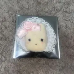 マロンクリーム ホワイトフリル シークレットヘアクリップ サンリオ