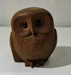 HISA CRAFT asahikawa 太田久幸 工芸 木地師 ふくろう 民藝 - メルカリ