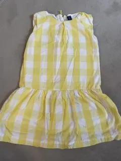 babyGap ノースリーブ ワンピース 110cm ギンガムチェック