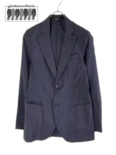 ネイビー テーラードジャケット