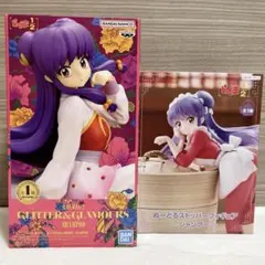 らんま1/2　シャンプー　フィギュア　2点セット