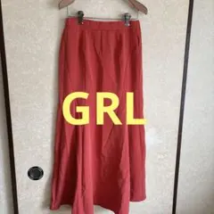 GRLオレンジフレアロングスカートのサムネイル