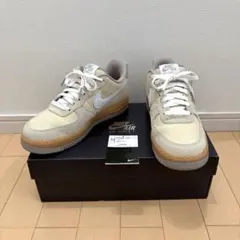 NIKE ナイキ エア フォース1 '07 24.5cm ベージュ