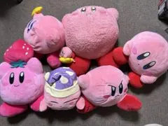 (大型ぬいぐるみ)カービィ ぬいぐるみ7点セット　1番くじ