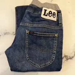 Lee デニムブルー ストレートレッグパンツ150センチ
