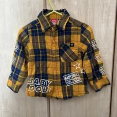 BABYDOLL チェック柄シャツ　サイズ90