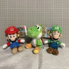 スーパーマリオ　ヨッシー　ルイージ　マスコット　キャラクター　キーホルダー